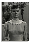 Audrey Hepburn Personally Owned Pair of Photos From ''War and Peace'', Testing a Hairstyle for the Film -- From the Personal Collection of Audrey Hepburn